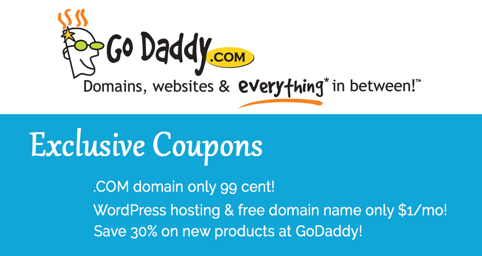 GoDaddy Coupon Codes, Promo Codes & Discounts for 2020
